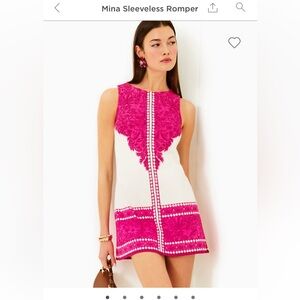 Lilly Pulitzer NWT’s Mina Romper sz 2